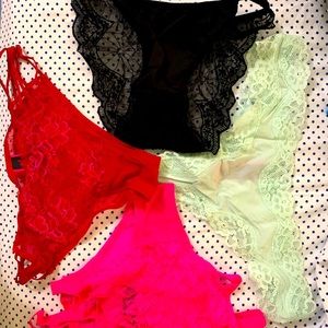 La Senza Panties Bundle of 4